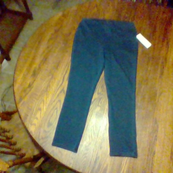 utopia by hue high waist denim capri